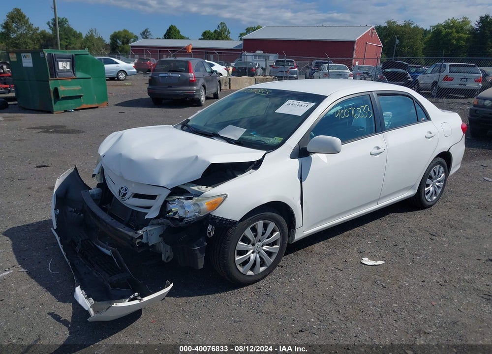 2012 TOYOTA COROLLA LE VIN: 2T1BU4EE7CC902227