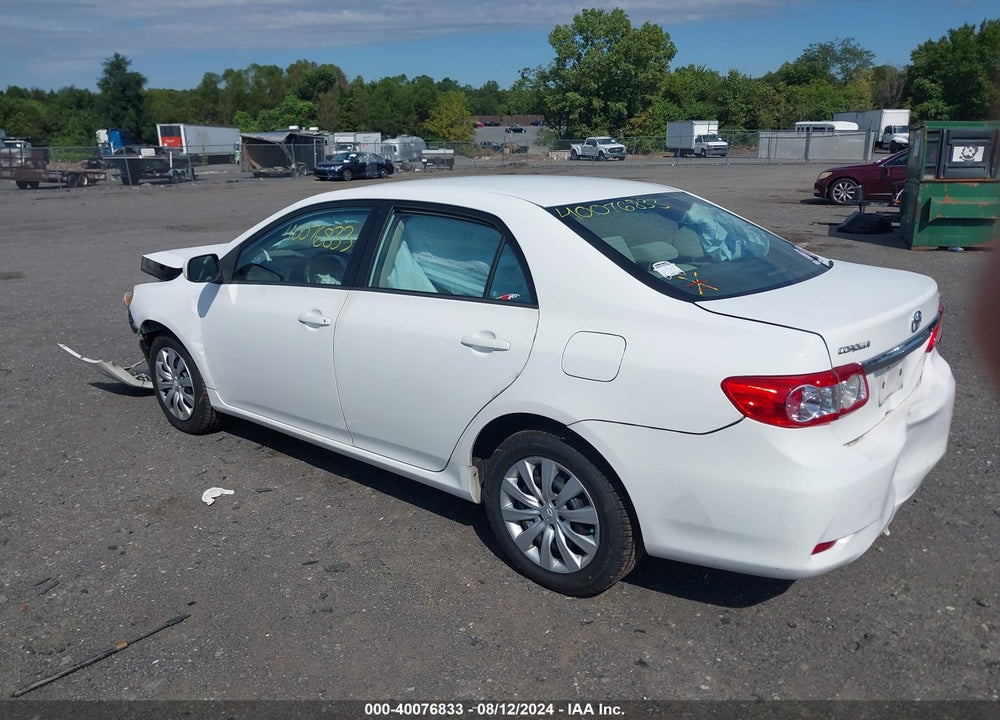 2012 TOYOTA COROLLA LE VIN: 2T1BU4EE7CC902227