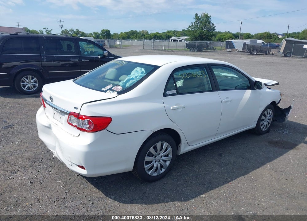 2012 TOYOTA COROLLA LE VIN: 2T1BU4EE7CC902227
