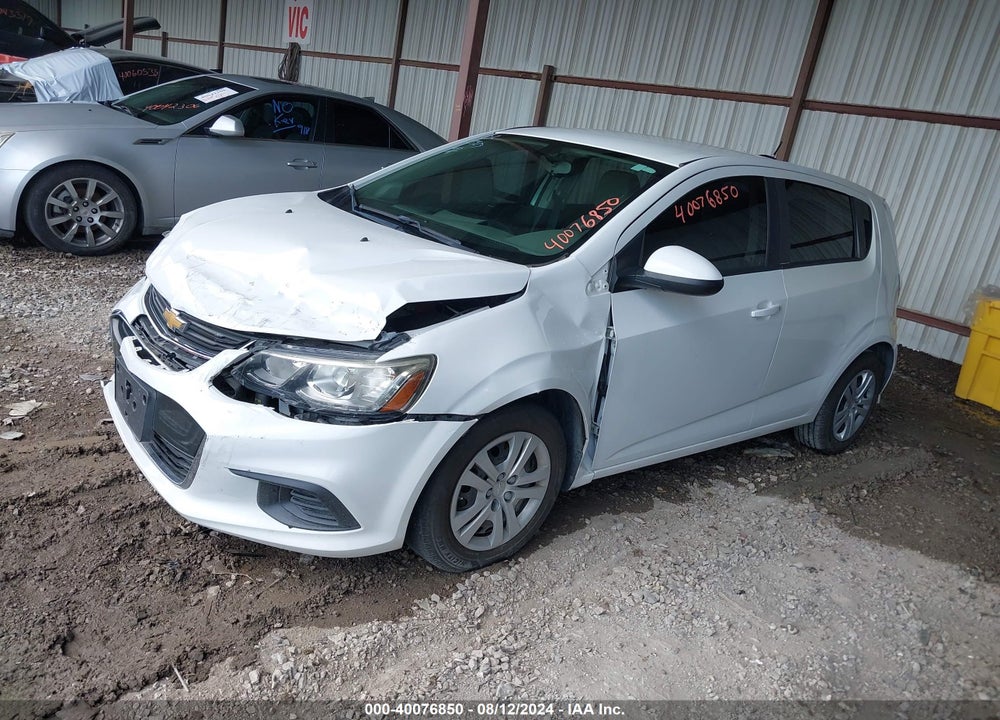 2017 CHEVROLET SONIC LT AUTO VIN: 1G1JG6SH4H4137154