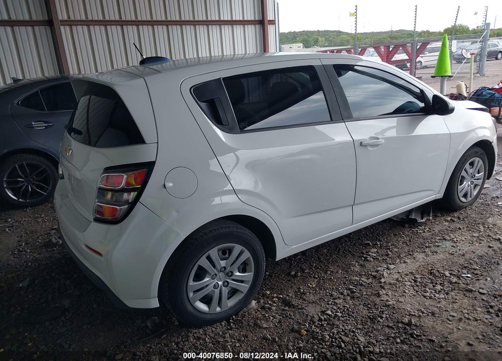 2017 CHEVROLET SONIC LT AUTO VIN: 1G1JG6SH4H4137154