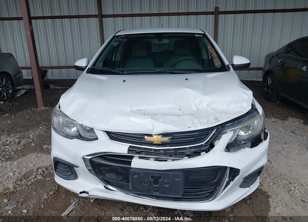 2017 CHEVROLET SONIC LT AUTO VIN: 1G1JG6SH4H4137154