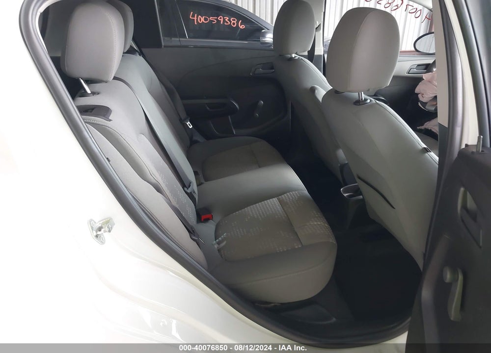 2017 CHEVROLET SONIC LT AUTO VIN: 1G1JG6SH4H4137154