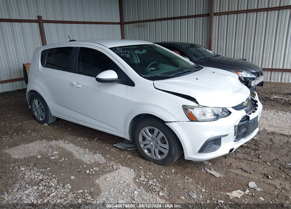 2017 CHEVROLET SONIC LT AUTO VIN: 1G1JG6SH4H4137154