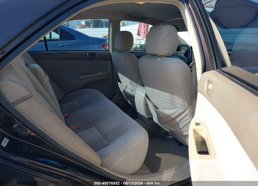 2004 TOYOTA CAMRY LE VIN: 4T1BE32K54U813760