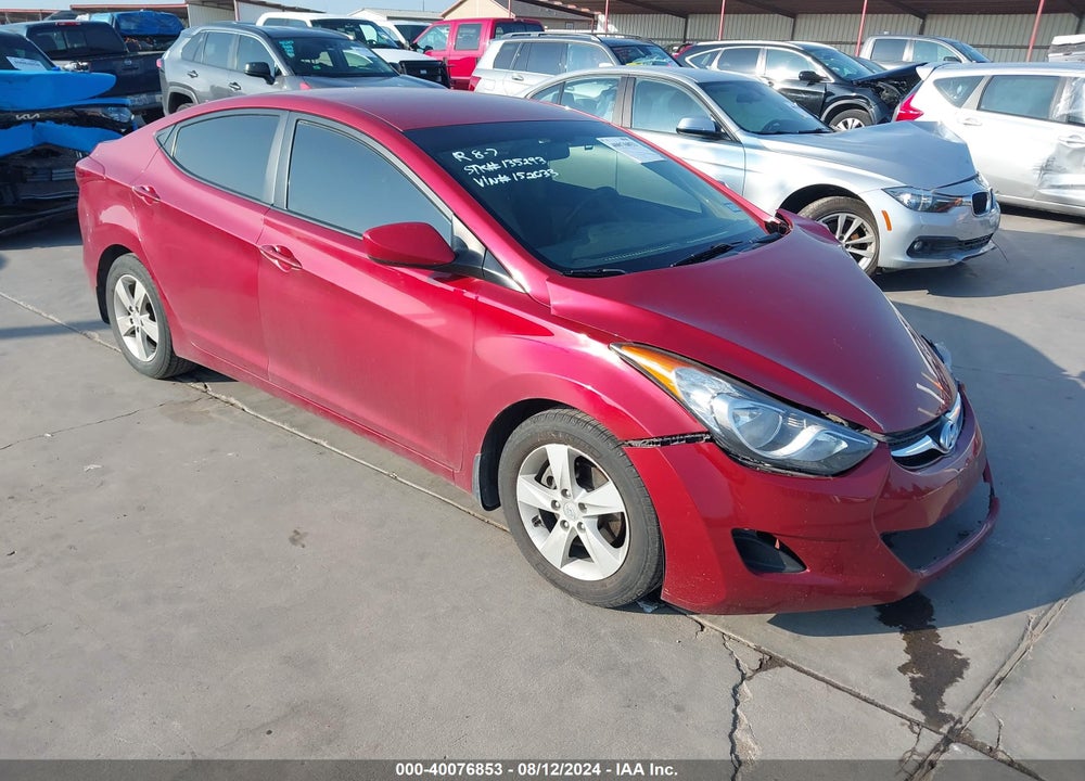 2011 HYUNDAI ELANTRA GLS (ULSAN PLANT) VIN: KMHDH4AE1BU152033