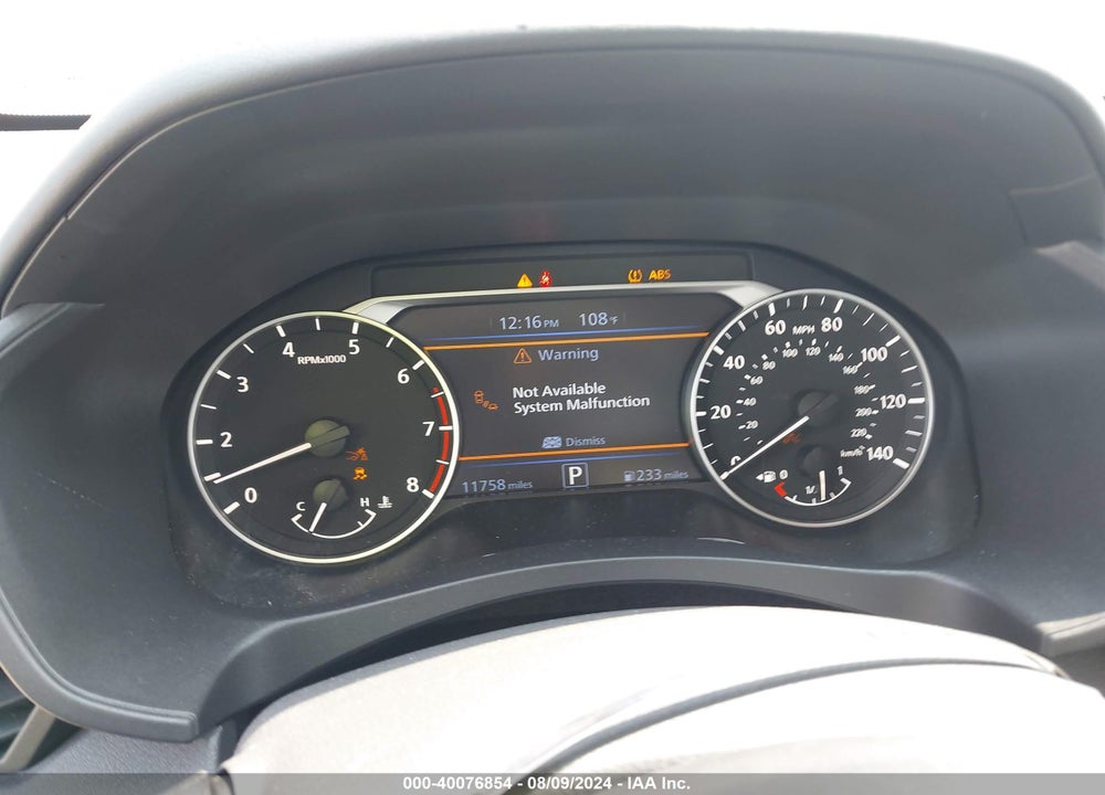 2024 NISSAN ALTIMA SR FWD VIN: 1N4BL4CV8RN392231
