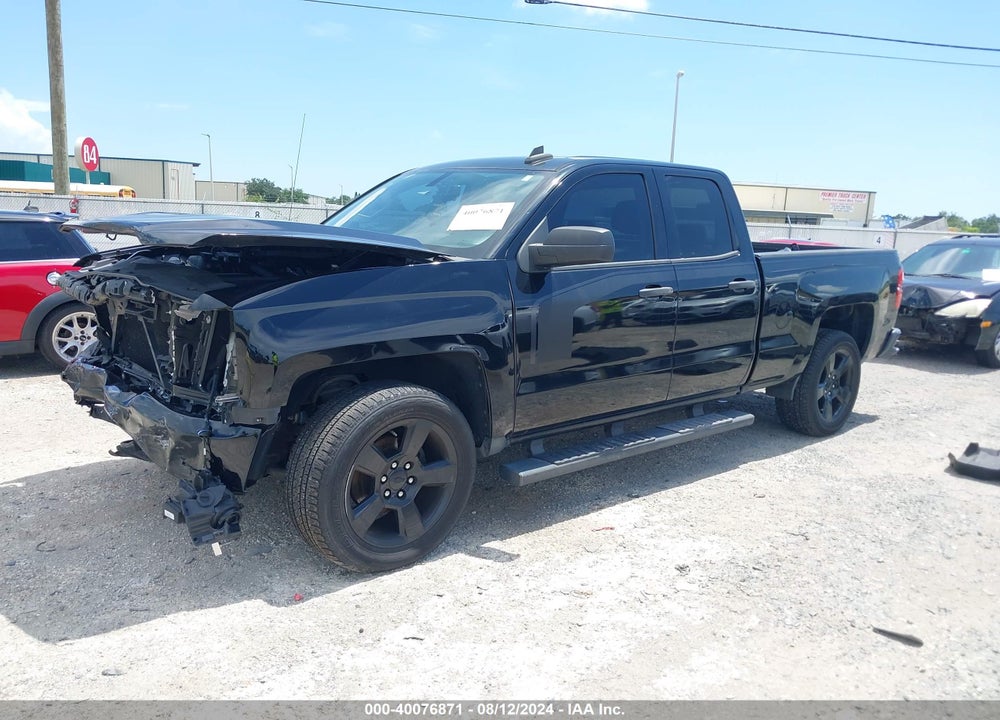 2017 CHEVROLET SILVERADO 1500 CUSTOM VIN: 1GCRCPEH0HZ198902