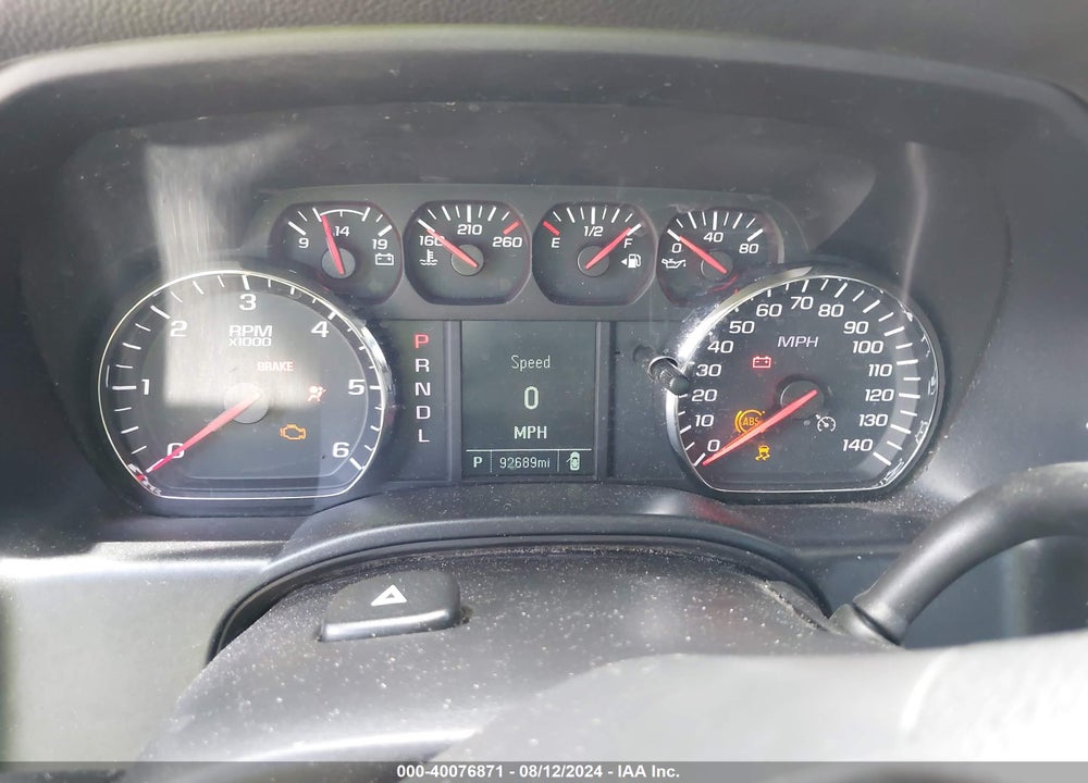 2017 CHEVROLET SILVERADO 1500 CUSTOM VIN: 1GCRCPEH0HZ198902