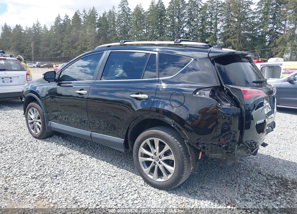 2017 TOYOTA RAV4 LIMITED VIN: 2T3DFREV8HW629909