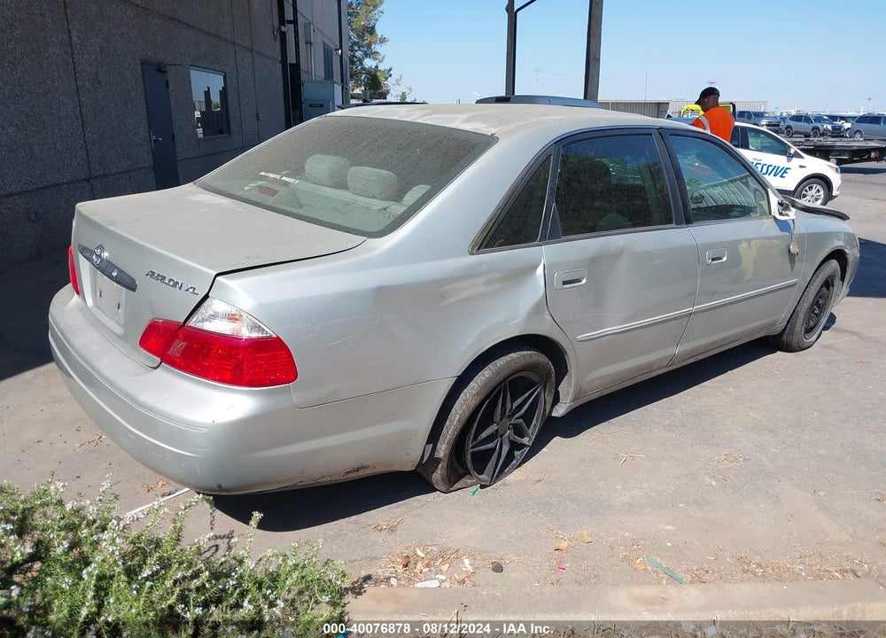 2004 TOYOTA AVALON XL VIN: 4T1BF28BX4U339237
