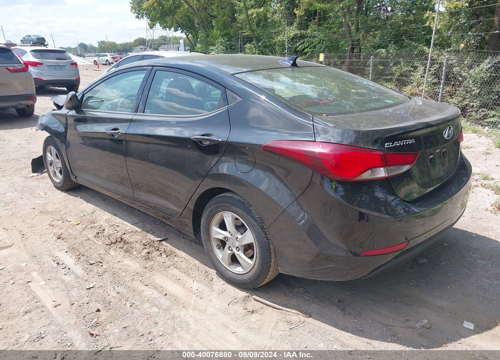 2015 HYUNDAI ELANTRA SE VIN: 5NPDH4AE5FH622357