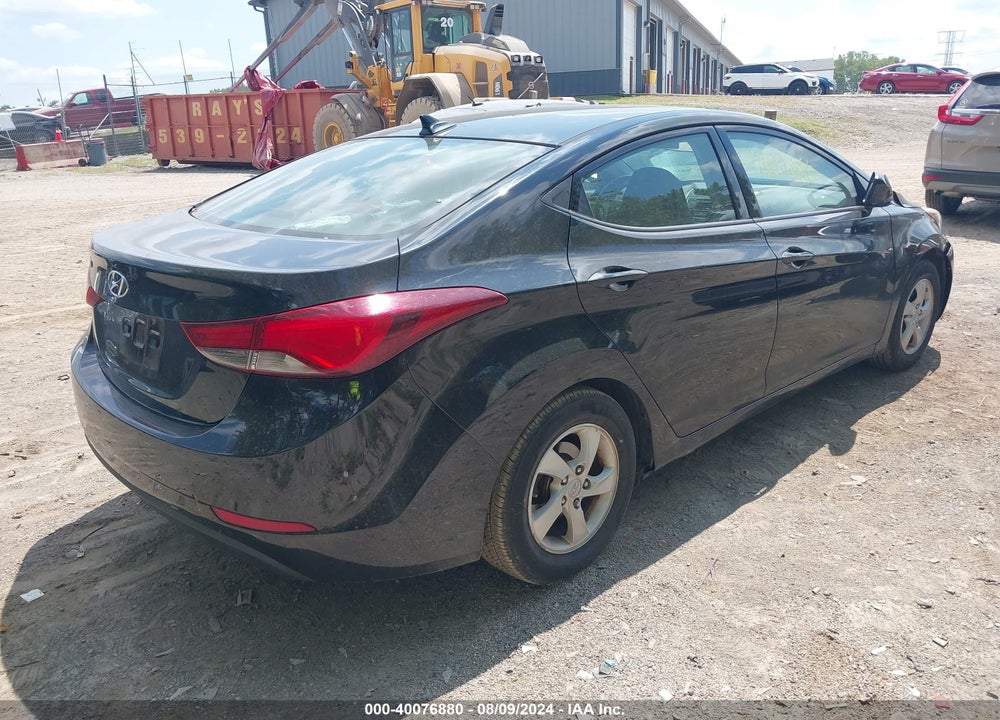 2015 HYUNDAI ELANTRA SE VIN: 5NPDH4AE5FH622357