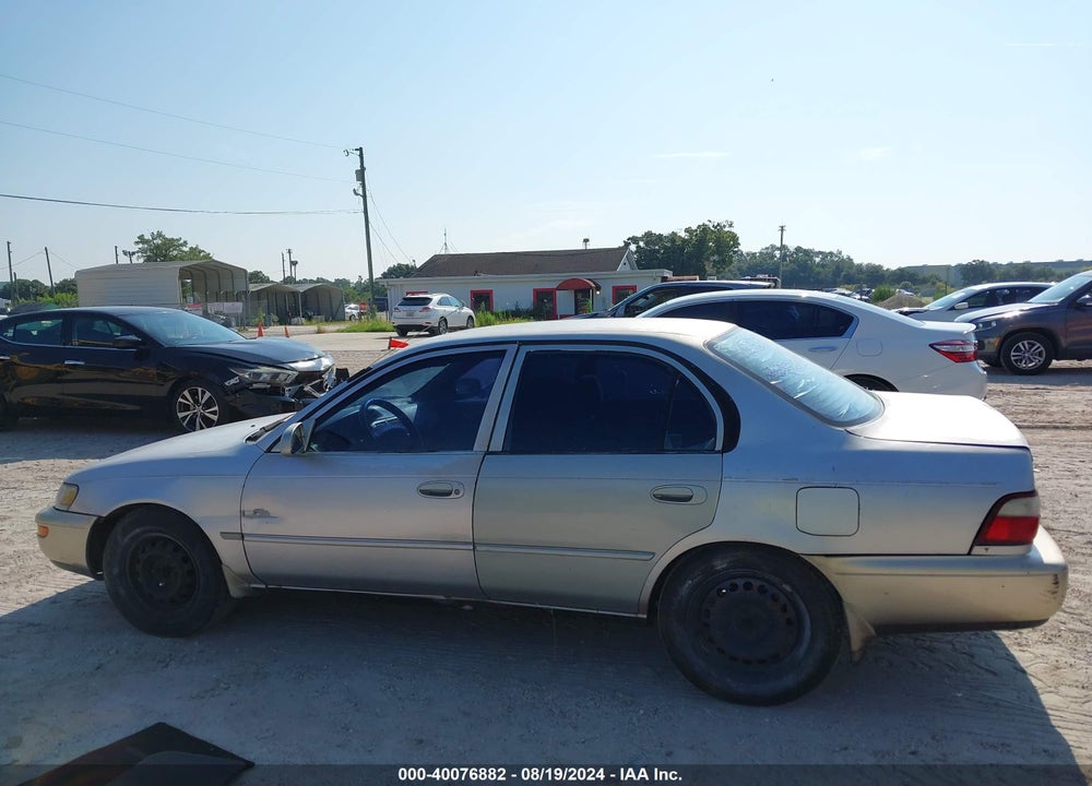 1997 TOYOTA COROLLA DX VIN: 1NXBB02E6VZ642116