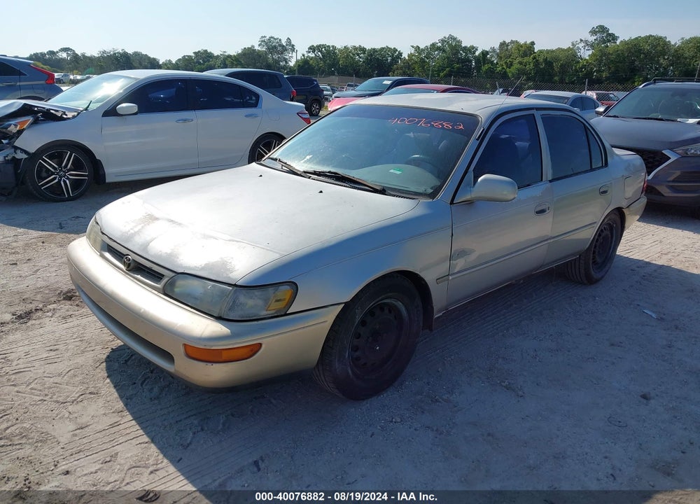 1997 TOYOTA COROLLA DX VIN: 1NXBB02E6VZ642116