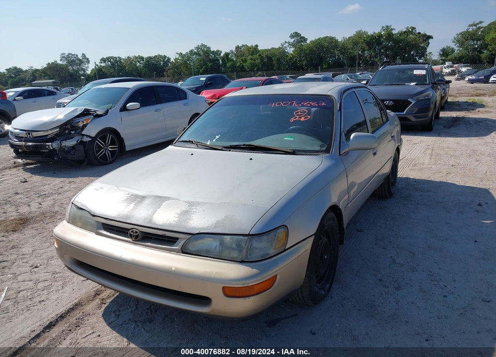 1997 TOYOTA COROLLA DX VIN: 1NXBB02E6VZ642116