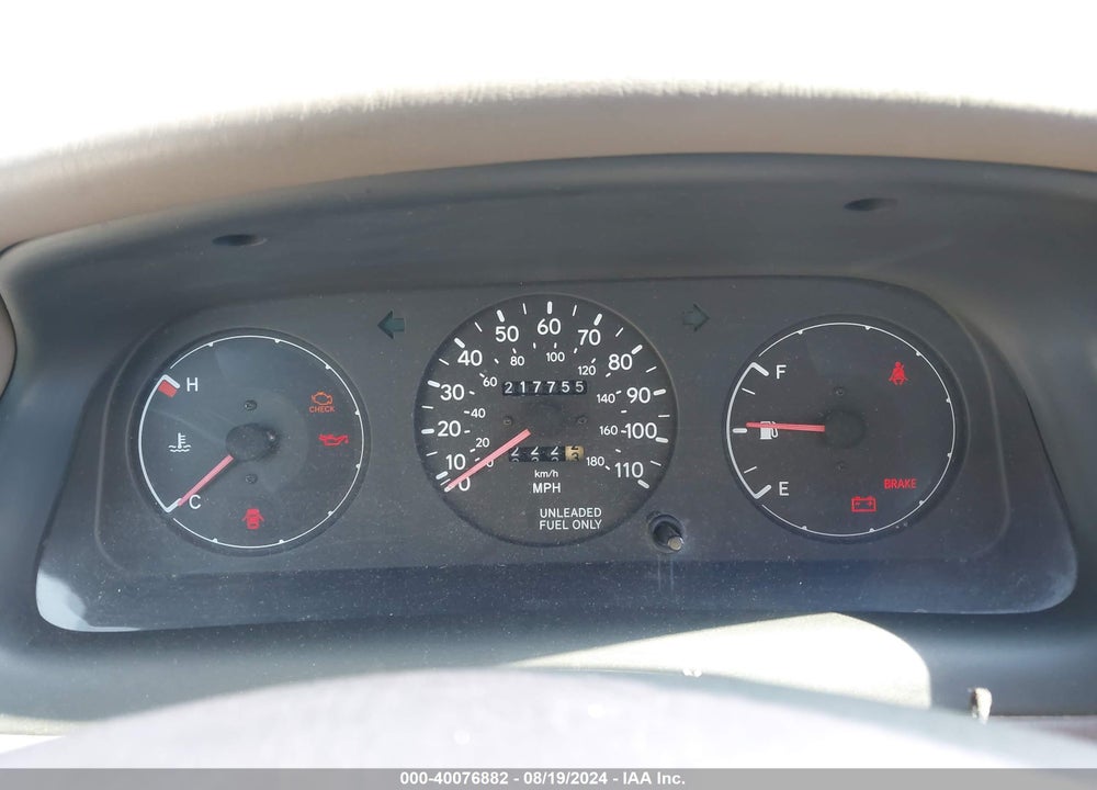 1997 TOYOTA COROLLA DX VIN: 1NXBB02E6VZ642116