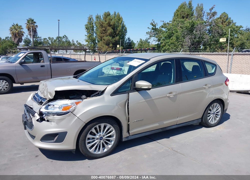 2017 FORD C-MAX HYBRID SE VIN: 1FADP5AU4HL102901