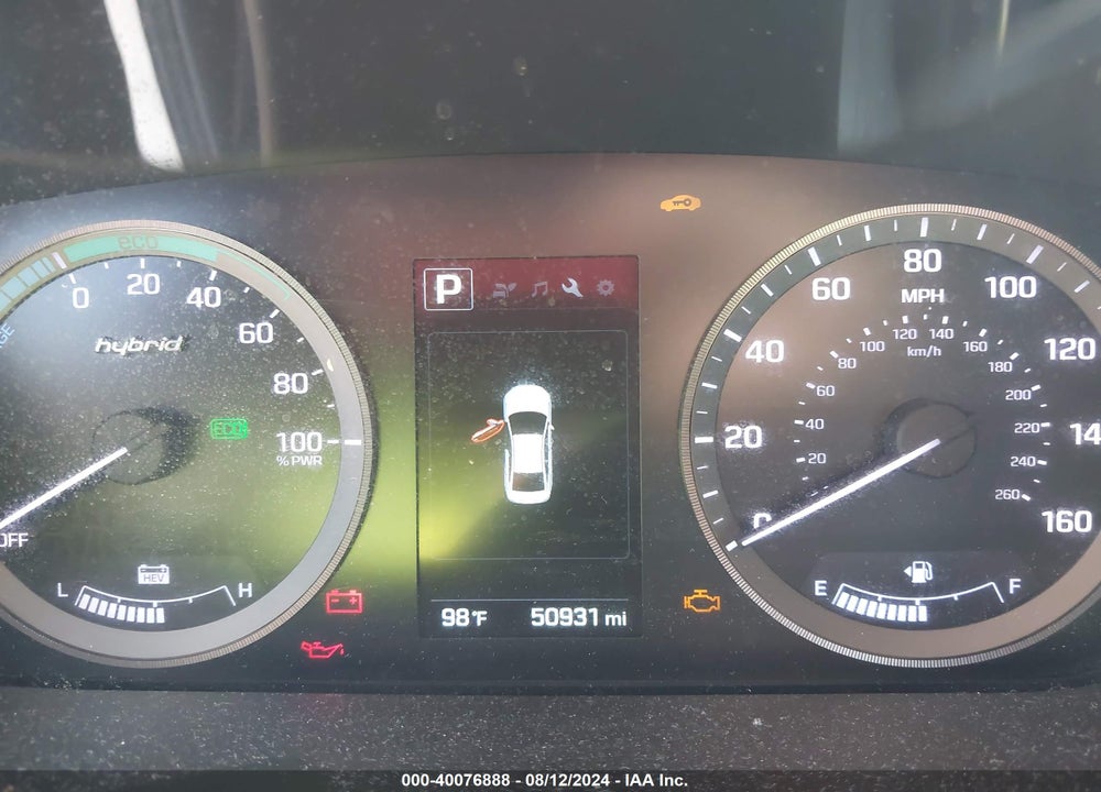 2017 HYUNDAI SONATA HYBRID LIMITED VIN: KMHE34L15HA058390