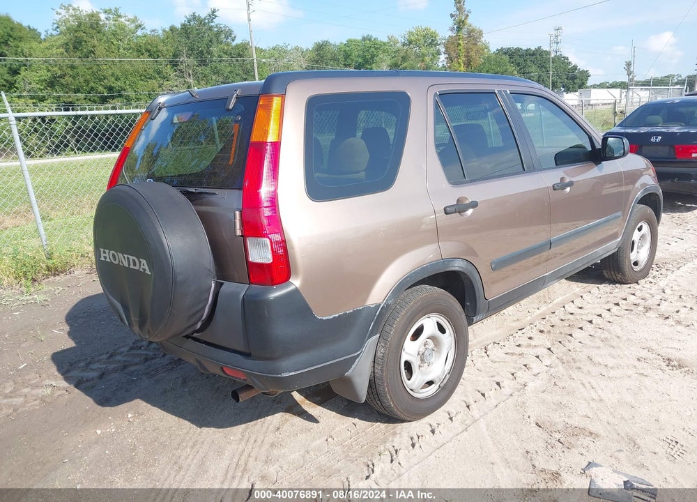 2002 HONDA CR-V LX VIN: JHLRD684X2C022601