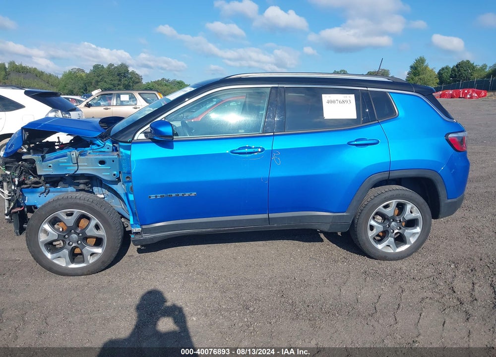 2018 JEEP COMPASS LIMITED 4X4 VIN: 3C4NJDCB4JT423465
