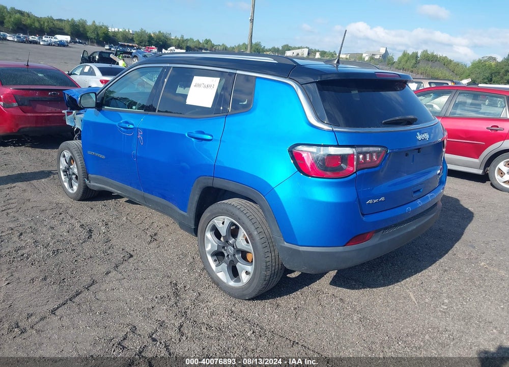 2018 JEEP COMPASS LIMITED 4X4 VIN: 3C4NJDCB4JT423465