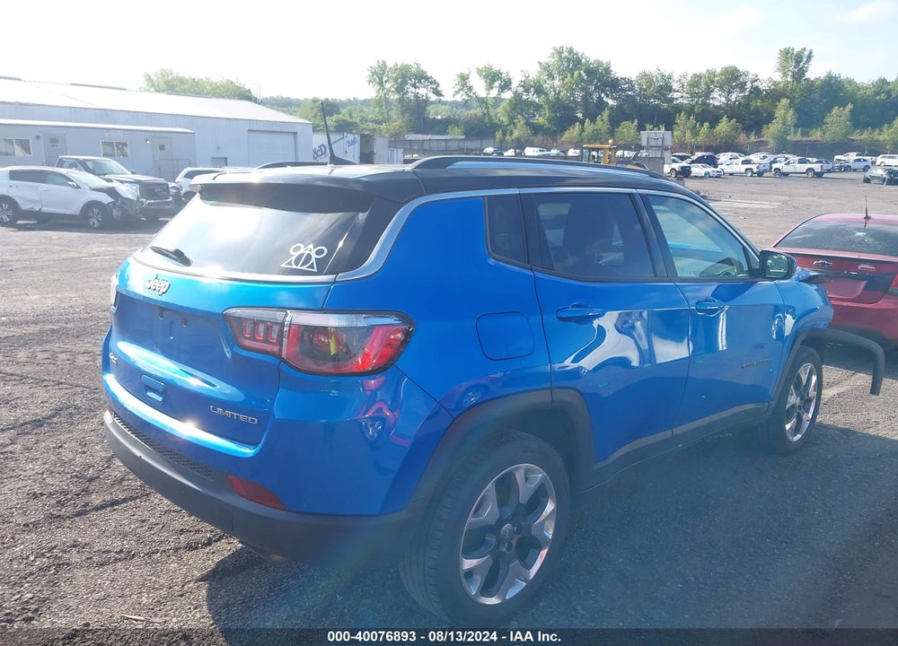 2018 JEEP COMPASS LIMITED 4X4 VIN: 3C4NJDCB4JT423465
