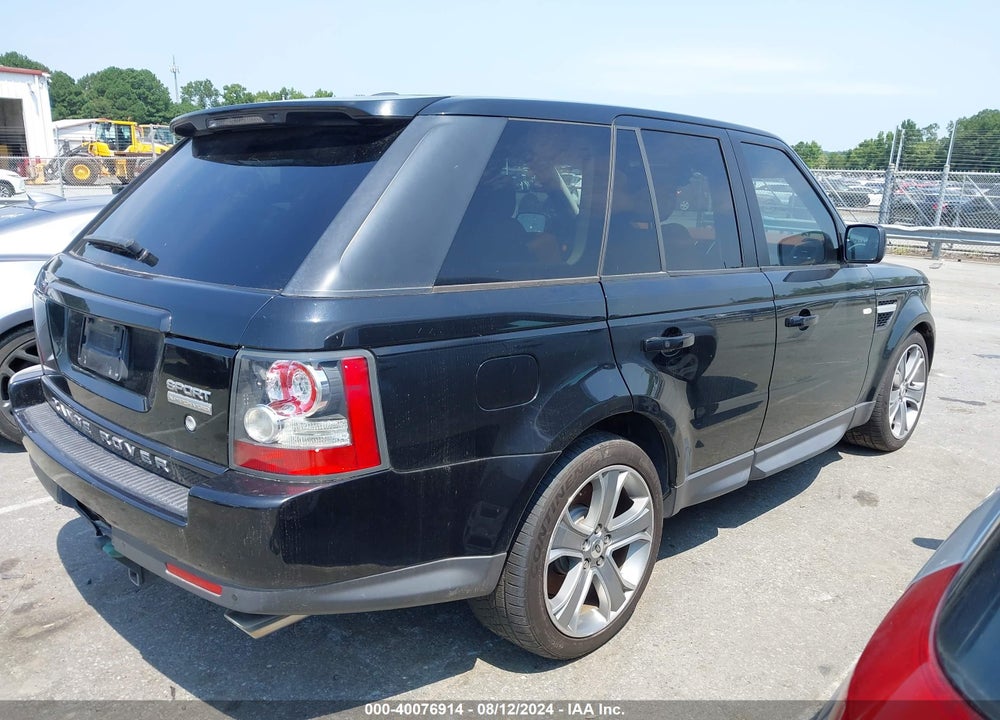 2011 LAND ROVER RANGE ROVER SPORT SUPERCHARGED VIN: SALSH2E4XBA705886
