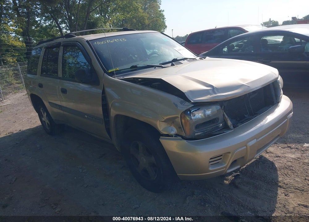 2004 CHEVROLET TRAILBLAZER LS VIN: 1GNDT13SX42324845