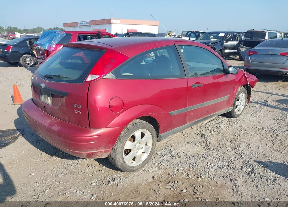 2002 FORD FOCUS ZX3 VIN: 3FAHP31322R213484