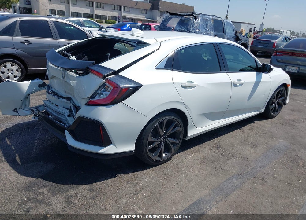 2019 HONDA CIVIC LX VIN: SHHFK7H31KU404097