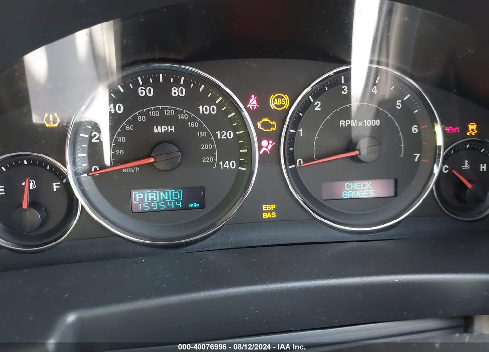 2007 JEEP COMMANDER LIMITED VIN: 1J8HG58257C530161
