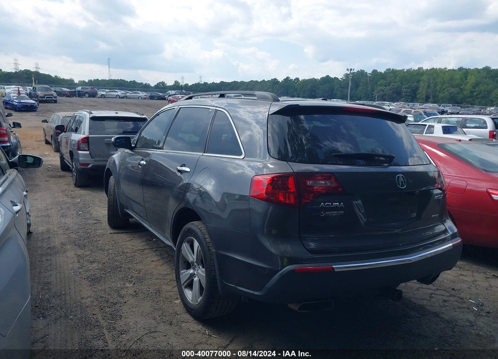 2010 ACURA MDX TECHNOLOGY PACKAGE VIN: 2HNYD2H64AH532404
