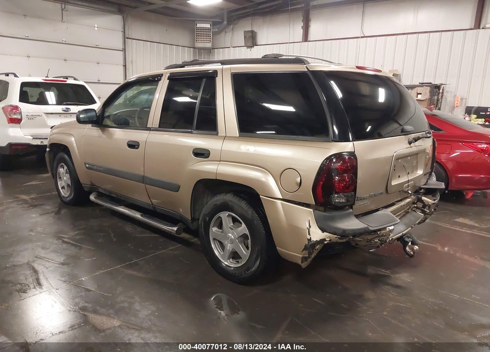 2004 CHEVROLET TRAILBLAZER LS VIN: 1GNDT13S642294677