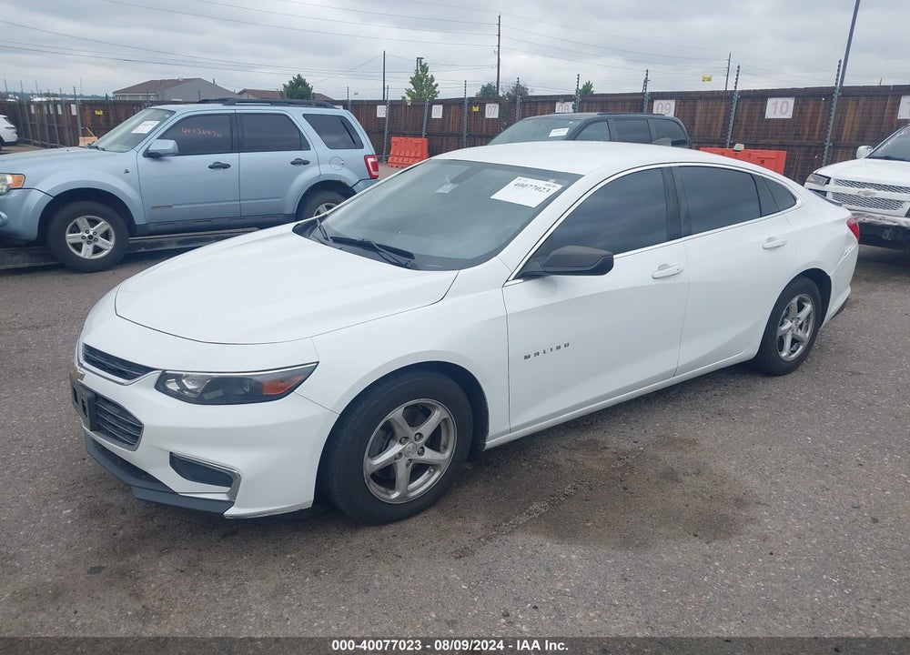 2017 CHEVROLET MALIBU LS VIN: 1G1ZB5ST5HF135563