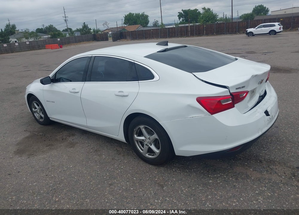 2017 CHEVROLET MALIBU LS VIN: 1G1ZB5ST5HF135563