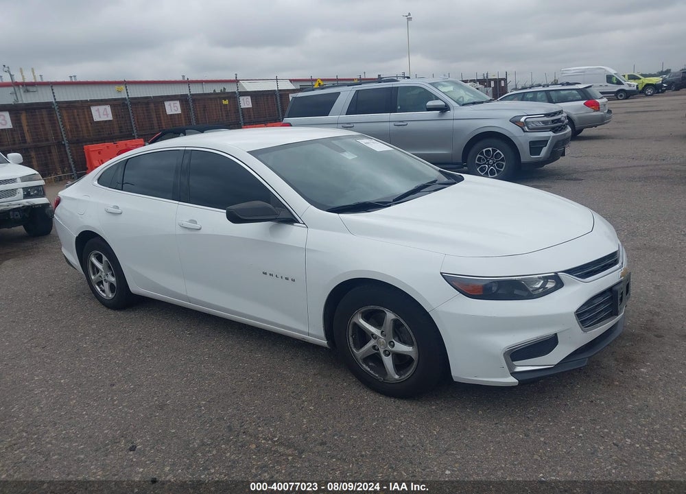 2017 CHEVROLET MALIBU LS VIN: 1G1ZB5ST5HF135563