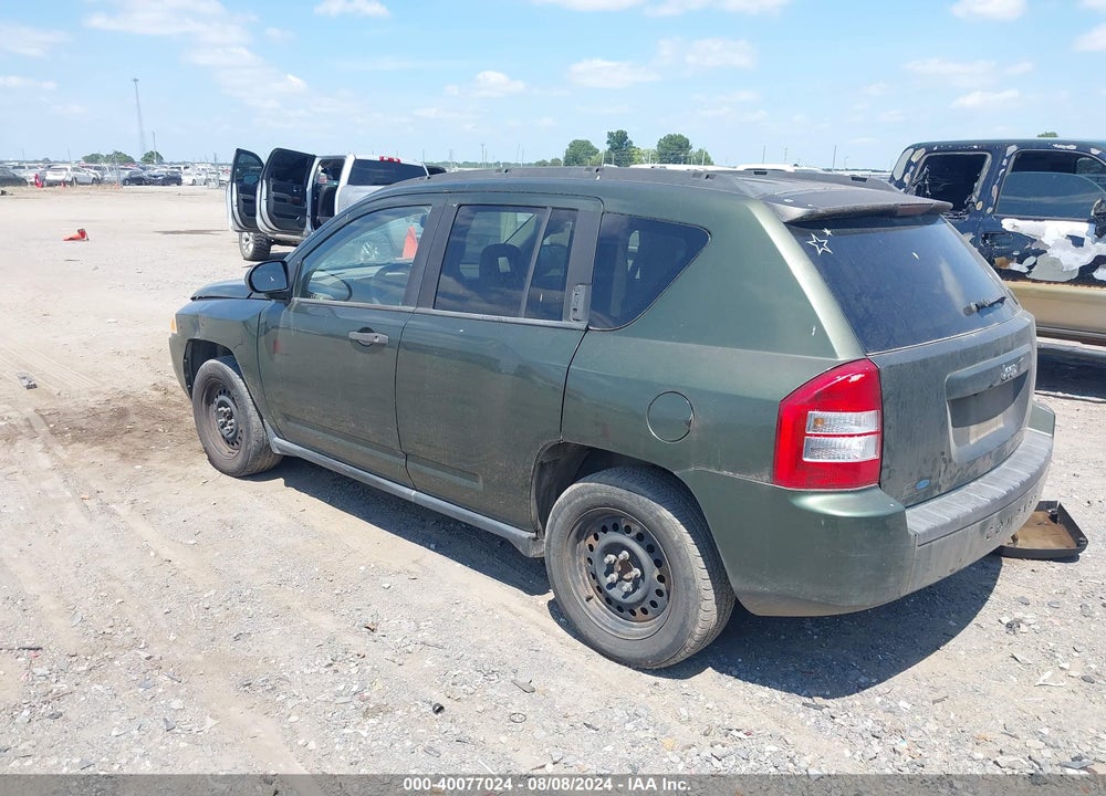 2007 JEEP COMPASS SPORT VIN: 1J8FT47W47D320484