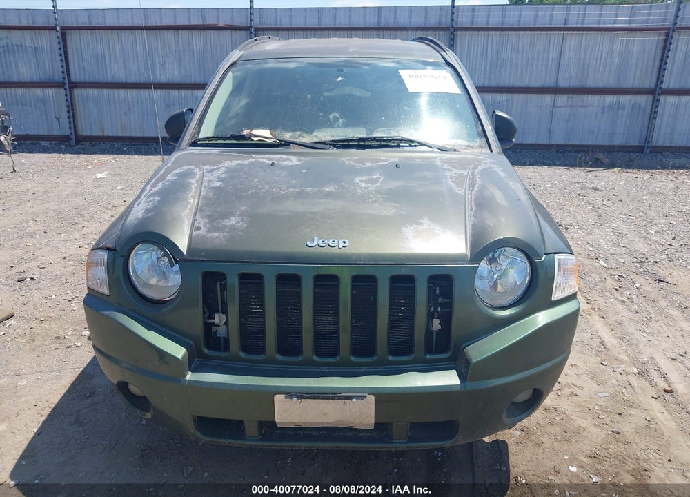 2007 JEEP COMPASS SPORT VIN: 1J8FT47W47D320484