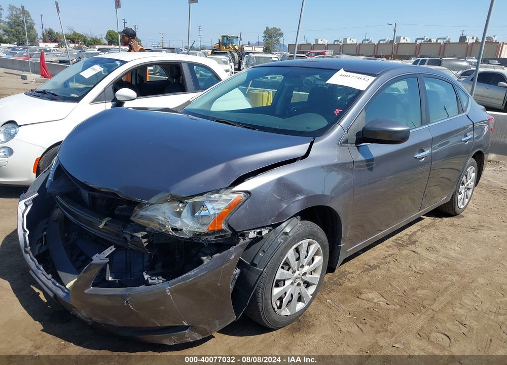 2015 NISSAN SENTRA SV VIN: 3N1AB7AP9FY321815