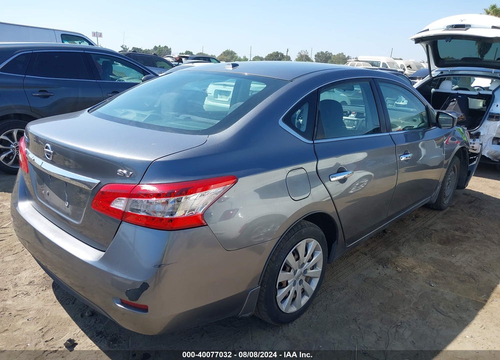 2015 NISSAN SENTRA SV VIN: 3N1AB7AP9FY321815