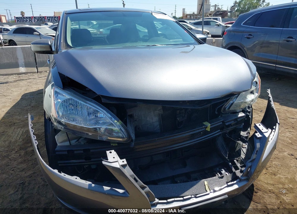 2015 NISSAN SENTRA SV VIN: 3N1AB7AP9FY321815