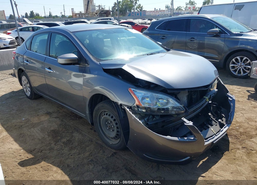 2015 NISSAN SENTRA SV VIN: 3N1AB7AP9FY321815