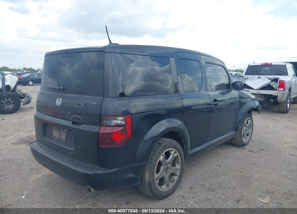 2007 HONDA ELEMENT SC VIN: 5J6YH189X7L003608