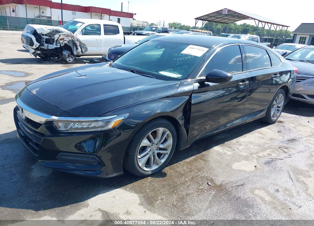 2018 HONDA ACCORD LX VIN: 1HGCV1F11JA005547