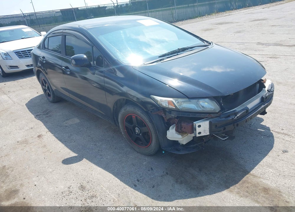 2013 HONDA CIVIC LX VIN: 19XFB2F5XDE076373