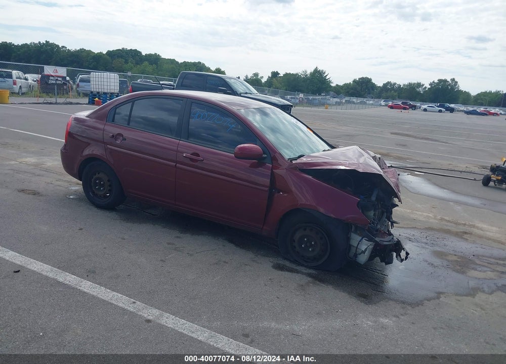 2010 HYUNDAI ACCENT GLS VIN: KMHCN4ACXAU433197
