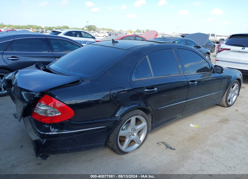 2009 MERCEDES-BENZ E 350 VIN: WDBUF56X49B376752