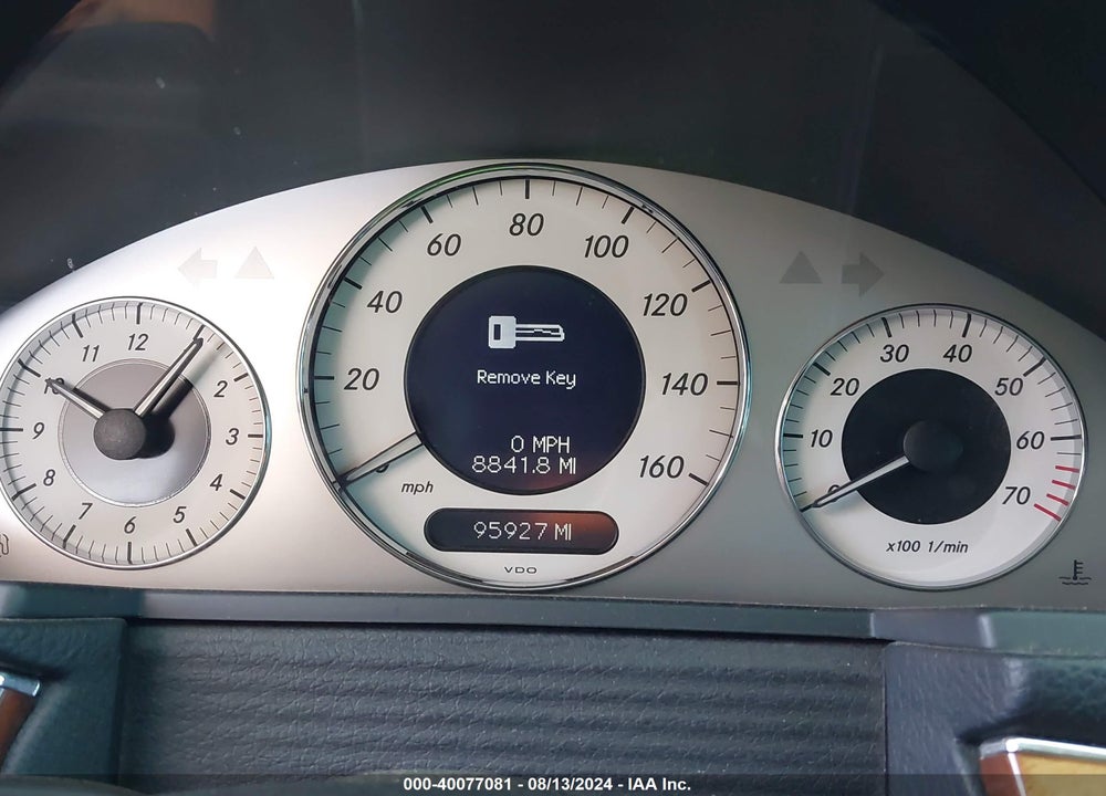 2009 MERCEDES-BENZ E 350 VIN: WDBUF56X49B376752