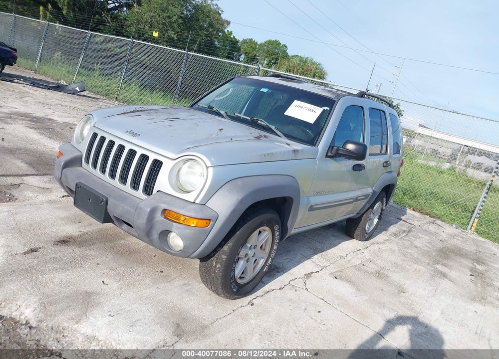 2003 JEEP LIBERTY SPORT VIN: 1J4GK48K03W735398